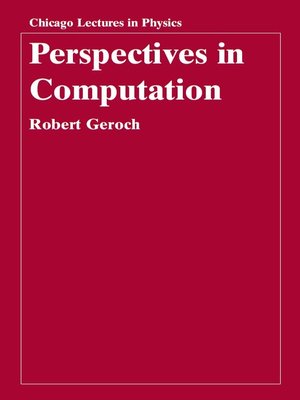 cover image of Perspectives in Computation